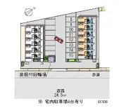 ★手数料０円★札幌市豊平区福住三条７丁目　月極駐車場（LP）